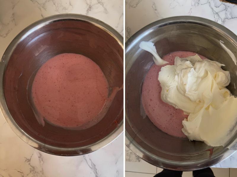 Erdbeermousse torte zum muttertag