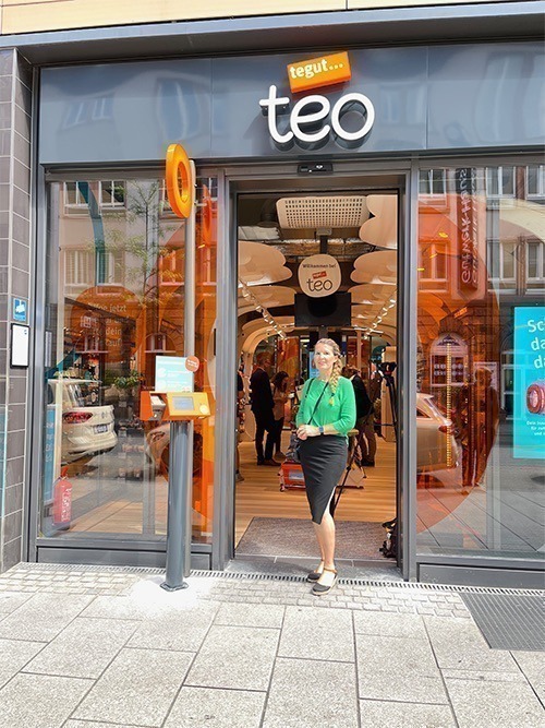 Erster tegut... teo im Aschaffenburg Hauptbahnhof - Einkaufen rund um die Uhr 1