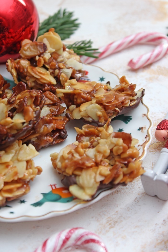 Florentiner rezept mit schokoladenboden