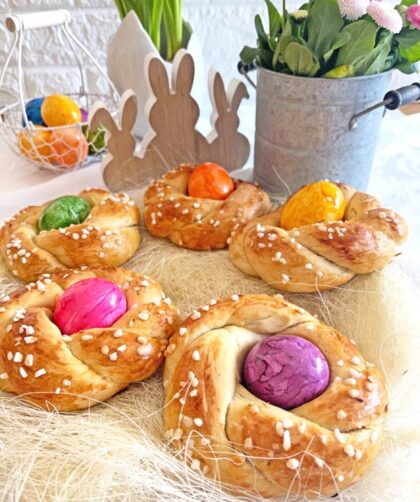 IMG Geflochtenes Brioche Osternest Rezept TL