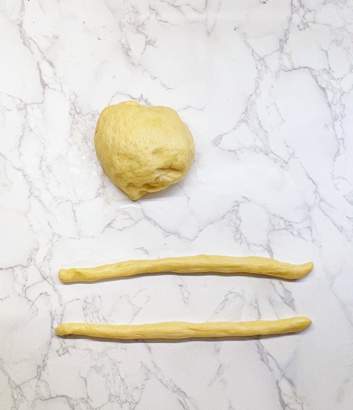 Geflochtenes brioche-osternest rezept