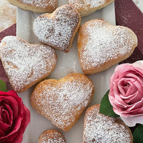 Gefüllte Herzen aus Quark-Öl-Teig – In nur 20 Minuten aus der ...