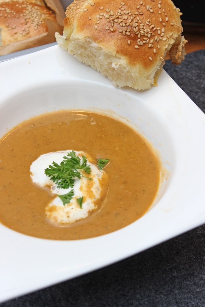 Leckere und schnelle Gemüsecremesuppe