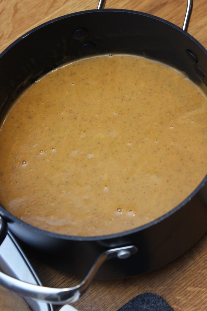 Leckere und schnelle Gemüsecremesuppe