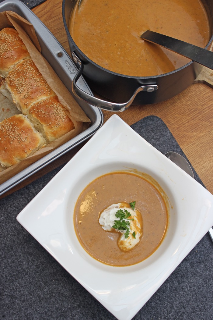 Leckere und schnelle Gemüsecremesuppe