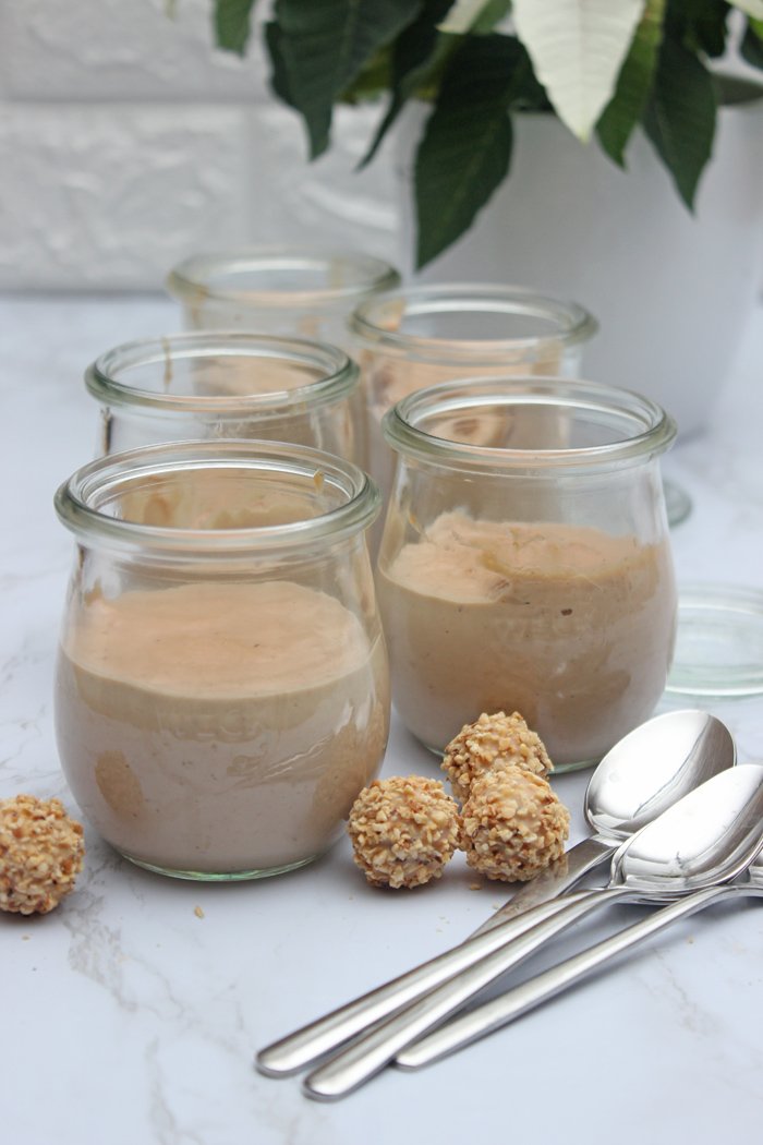 GiottoNougatCreme Dessert im Glas