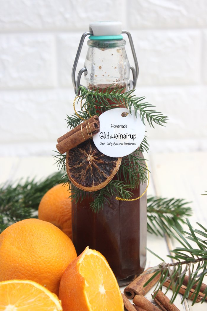 Glühweinsirup Rezept - Ganz einfach selber machen