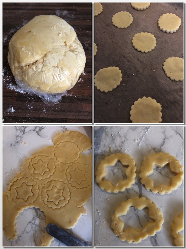 Glühweinsterne Rezept - Fruchtige Weihnachtsplätzchen 