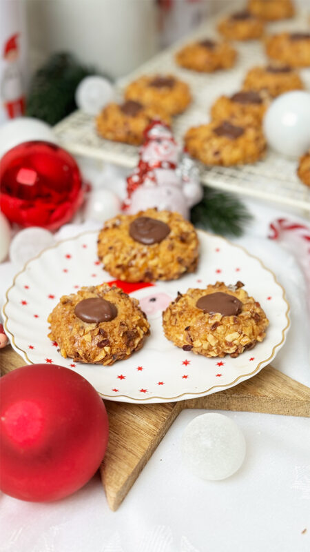 Haselnussplaetzchen mit Schokolade Rezept 06