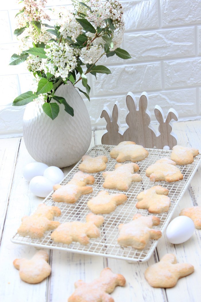 Quarkhasen aus quark-öl-teig rezept zu ostern backen