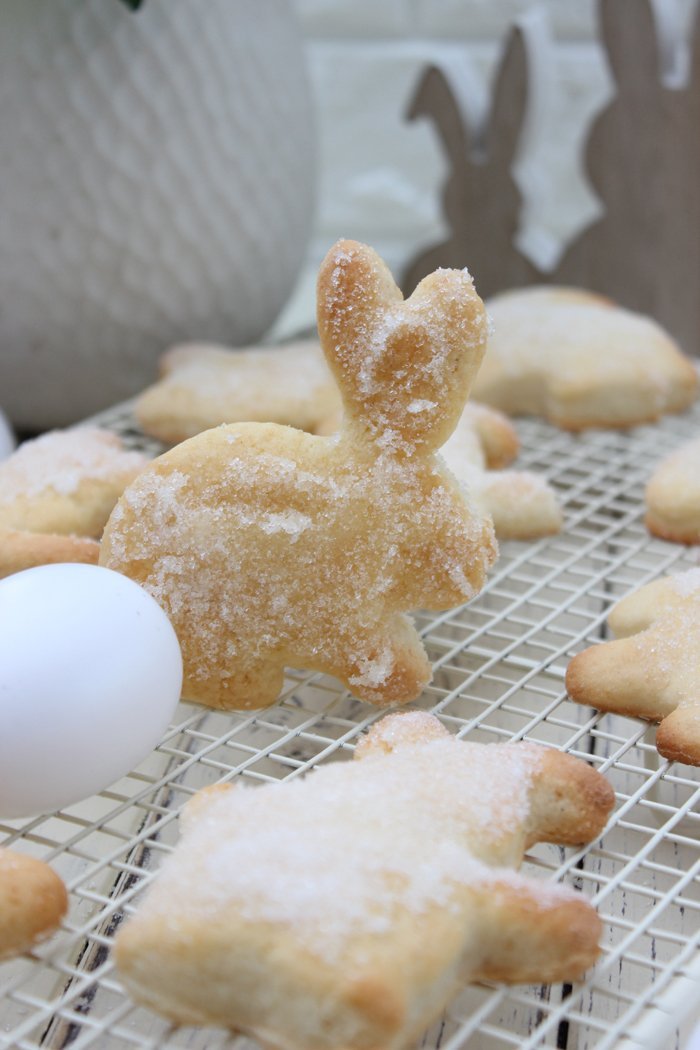 Quarkhasen aus Quark-Öl-Teig Rezept zu Ostern backen 