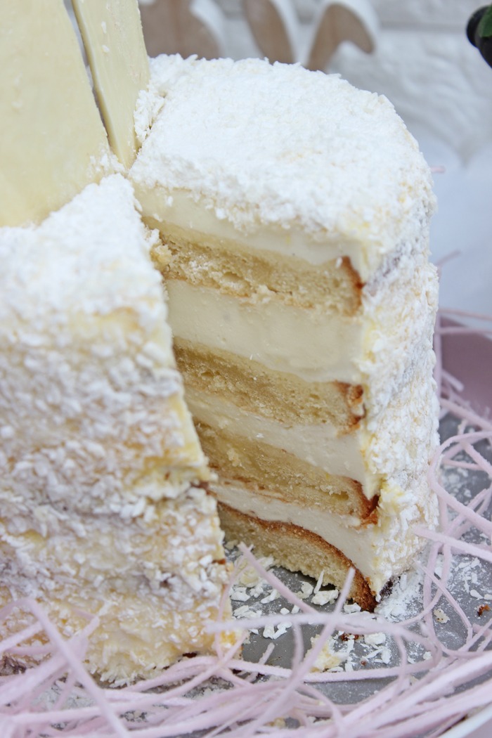 Hasentorte mit Zitronen-Quarksahnecreme zu Ostern 