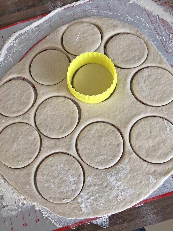 Hausgemachte englische muffins