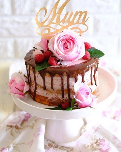 IMG Himbeer Vanillecreme Torte zum Muttertag Titelbild