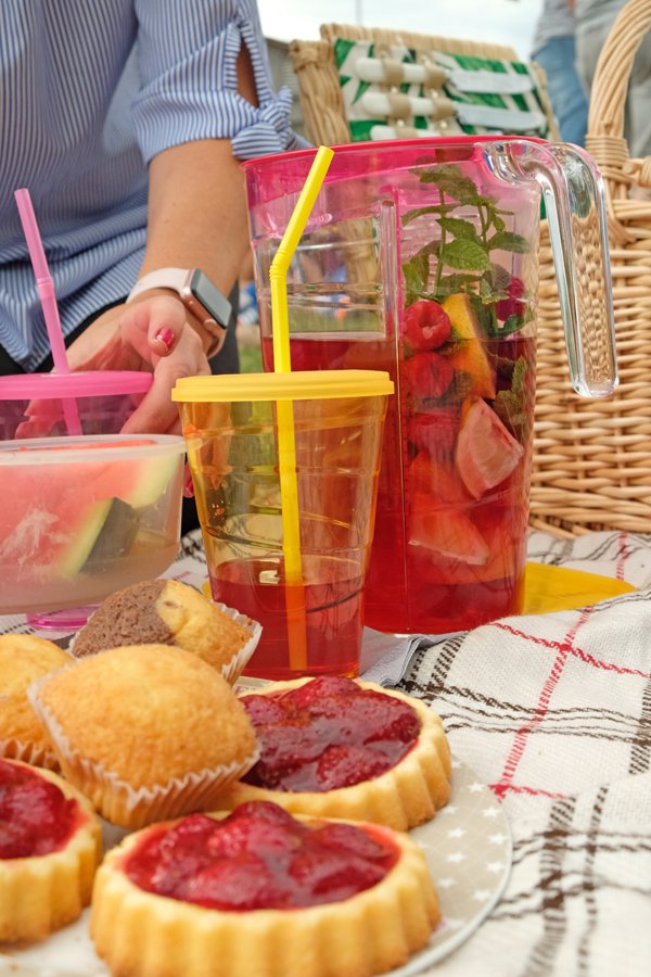 Himbeer-Zitronen-Eistee im myDRINK Krug von tescoma 