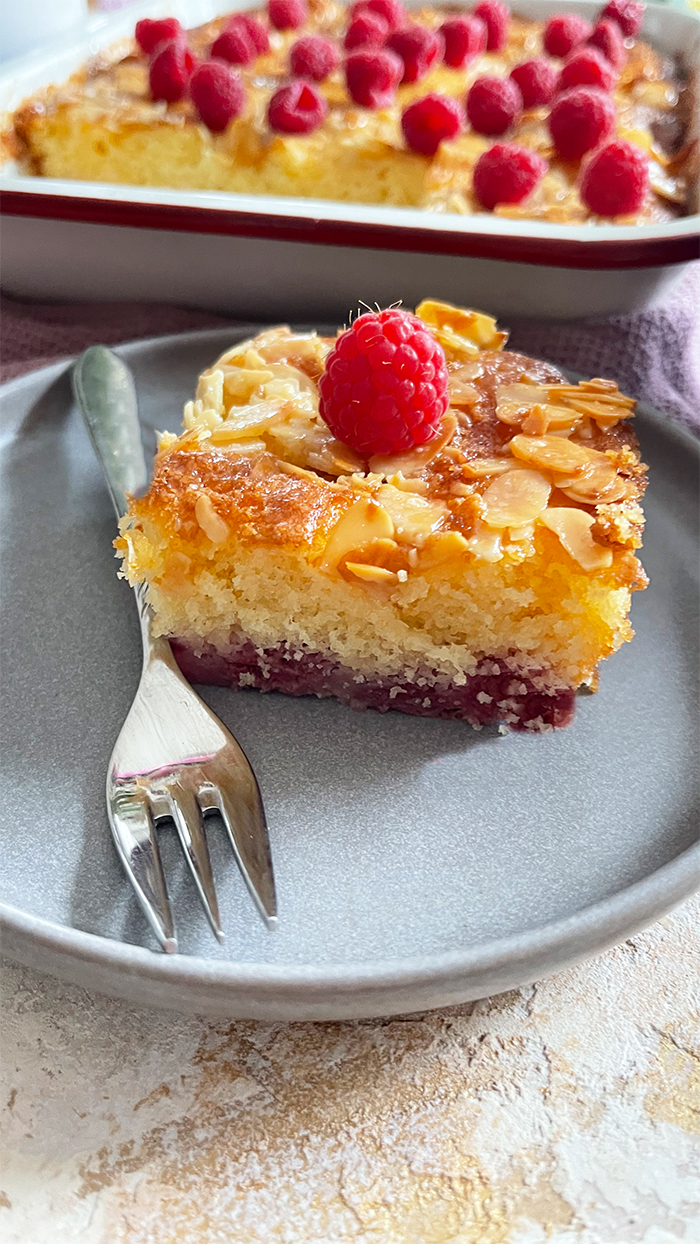 Himbeer-Butterkuchen nach Omas Art Rezept, Himbeerbutterkuchen, Himbeerkuchen