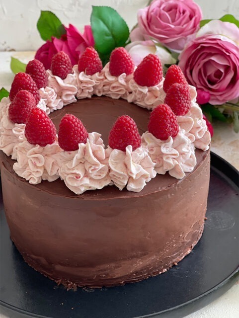 Himmlische und cremige Himbeer-Schokoladen-Torte: 1 A Gedicht zum ...