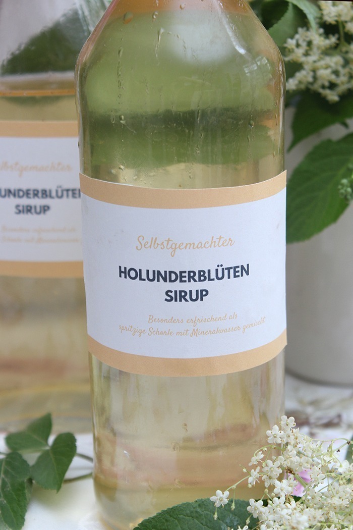 Holunderblütensirup Rezept