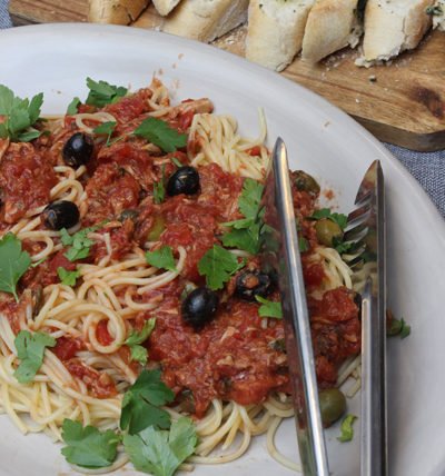 IMG Jamie Oliver 30 Minuten – Spaghetti alla Puttanesca TL