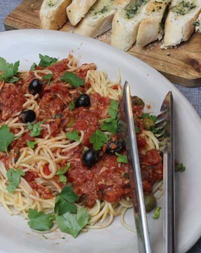 IMG Jamie Oliver 30 Minuten – Spaghetti alla Puttanesca TL