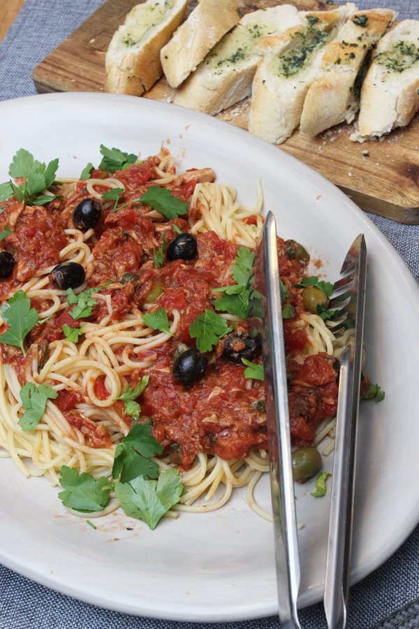 Jamie Oliver 30 Minuten – Spaghetti alla Puttanesca
