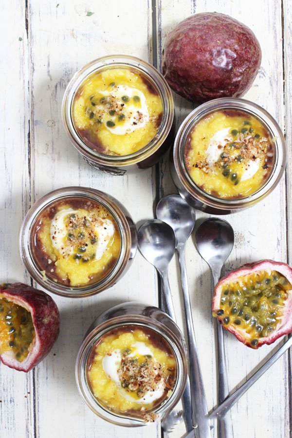 Superfood-Rezept: Schwarzer Reis, Mango, Limette, Passionsfrucht und Kokos á la Jamie Oliver Superfood