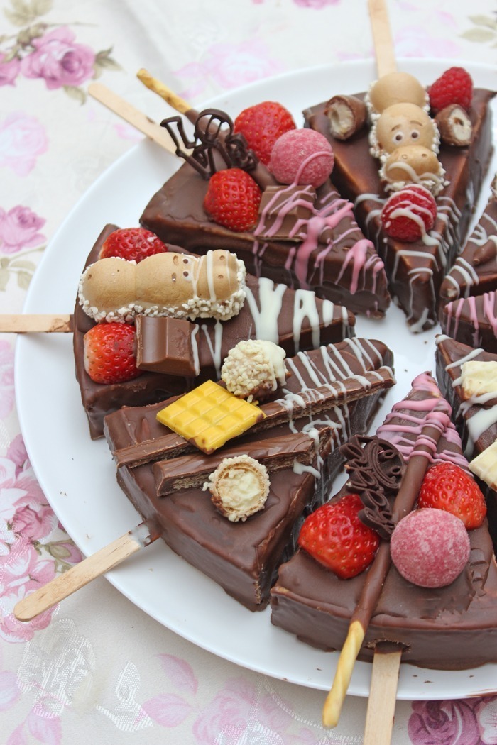Käsekuchen am Stiel / Cheesecake Sticks - Der Caketrend 2021