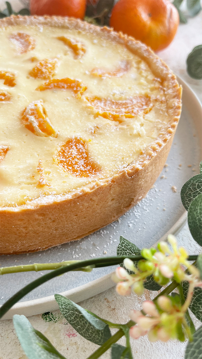 Käsekuchen mit Mandarinen Rezept, schneller Klassiker, Rezept Omas käsekuchen mit Mandarinen, Saftiger Käsekuchen mit Mandarinen