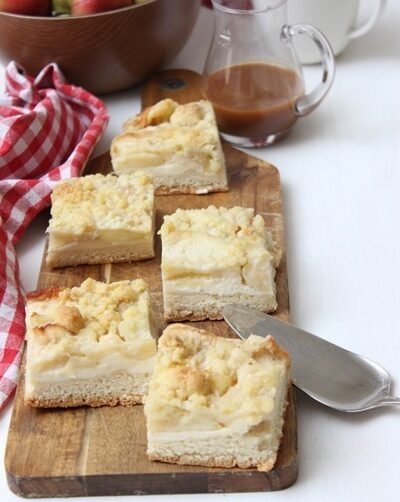 Der ultimative Apfel-Karamell-Käsekuchen mit 3 Schichten 1 IMG Karamell Apfel Kaesekuchen Rezept TITELBILD
