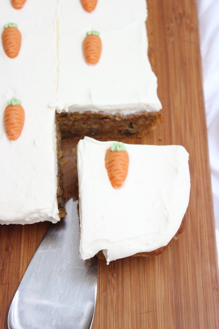 Karottenkuchen mit Orangen-Frischkäsecreme