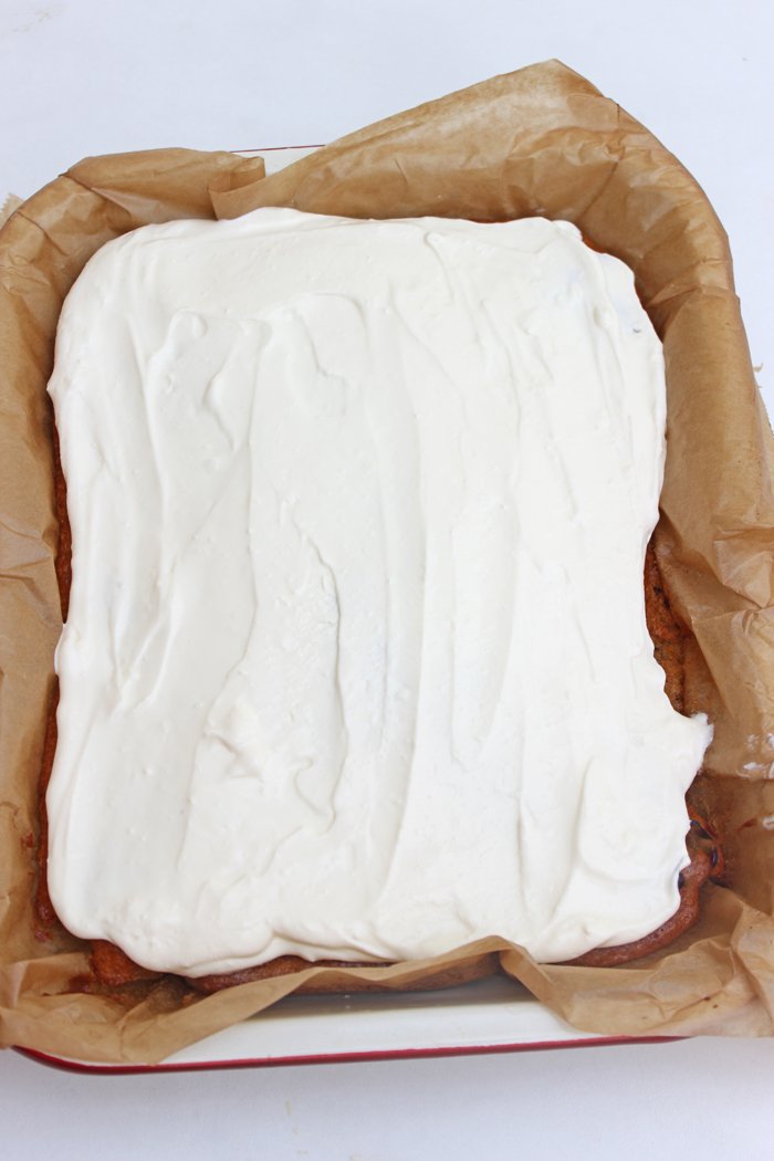 Karottenkuchen mit Orangen-Frischkäsecreme