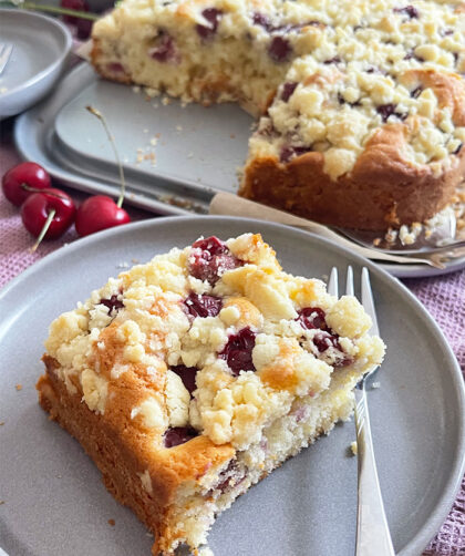 IMG Kirschkuchen mit Streuseln vom Blech Rezept 02
