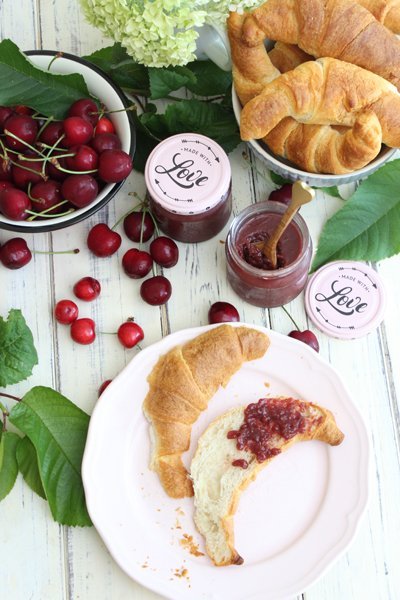 IMG Kirschmarmelade mit Dark Milk Schokolade selbst gemacht 23