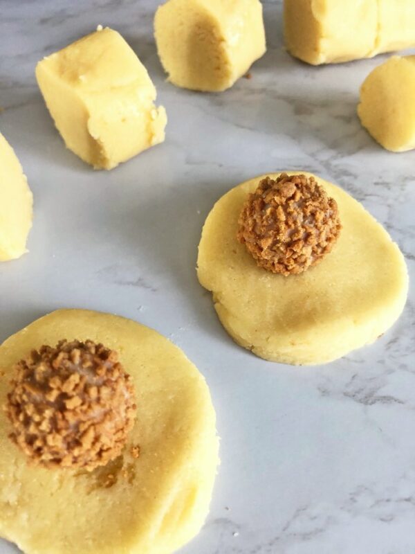 Knusperkugeln mit Überraschung - Giotto Plätzchen, GiottO Kekse