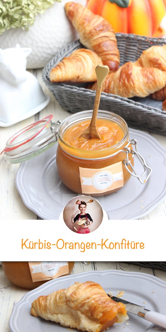 Kürbis-Orangen-Konfitüre