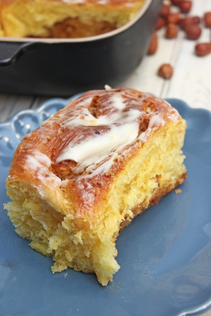 Kürbis-Zimtschnecken / Pumpkin Cinnemon Rolls