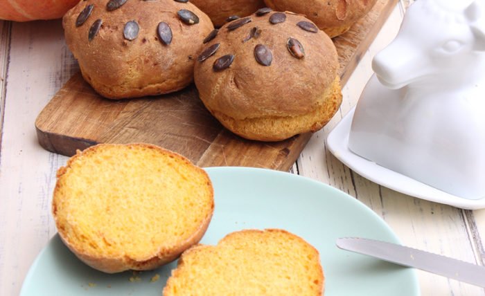 Kürbisbrötchen Rezept