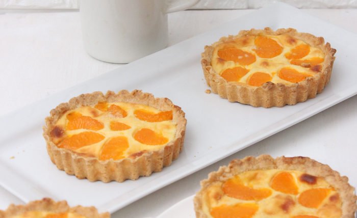 IMG Käsekuchen Tarteletts mit Mandarinen 4