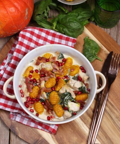IMG Kürbis Gnocchi mit Hähnchen 10
