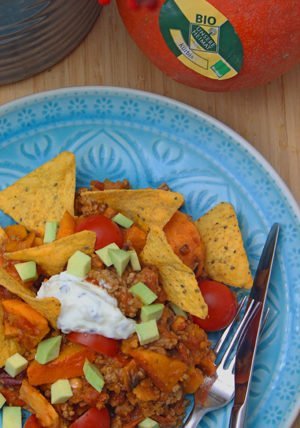 IMG Kürbis Süßkartoffelpfanne mit EDEKA „Unsere Heimat – echt gut“2