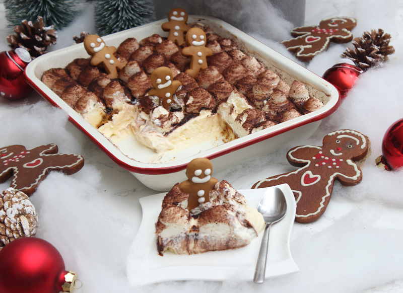 Super cremiges Lebkuchen-Eierlikör-Tiramisu Rezept | Weihnachtliches Dessert 1