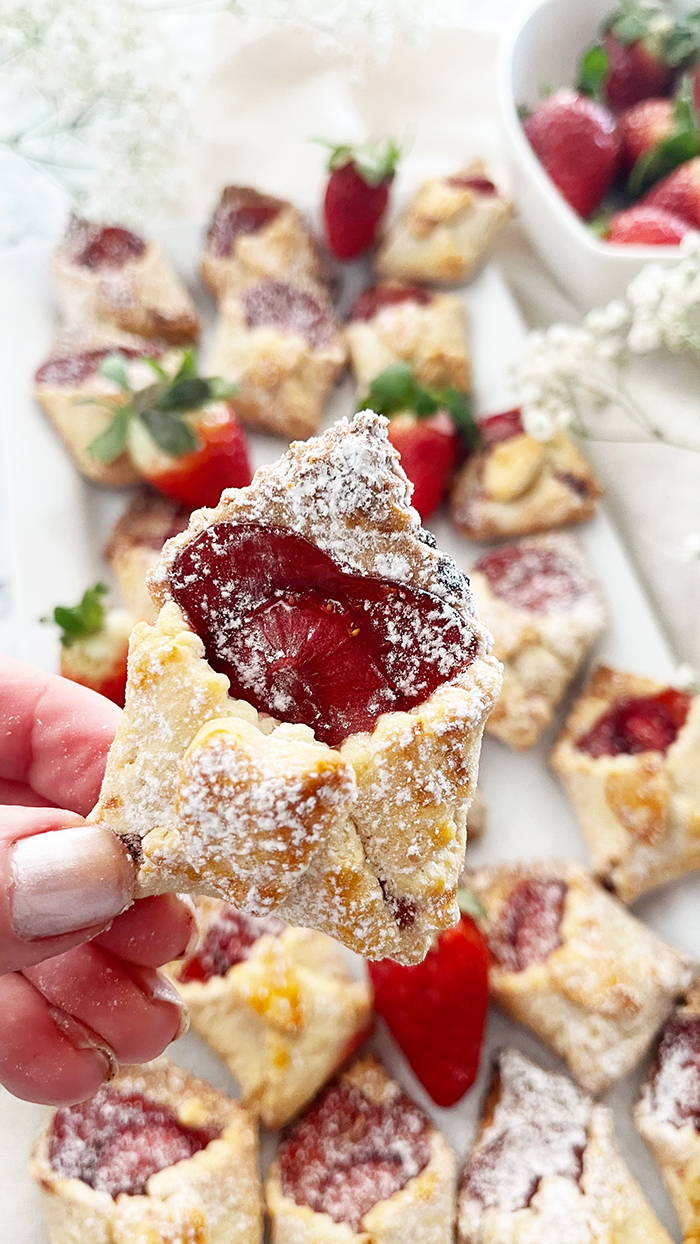 Himmlische Liebesbrief Kekse mit Erdbeeren - Love Letter Cookies, Valentinstag, Muttertag, Kekse, Mürbeteig, 