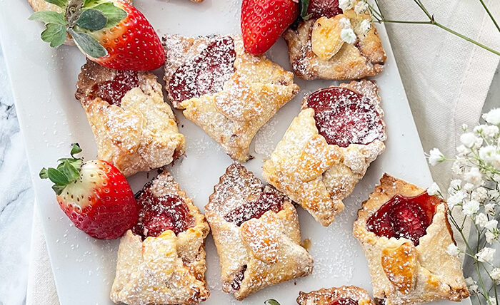 Himmlische Liebesbrief Kekse mit Erdbeeren - Love Letter Cookies,Mürbeteig, Kekse, Valentinstag, Muttertag, Gebäck
