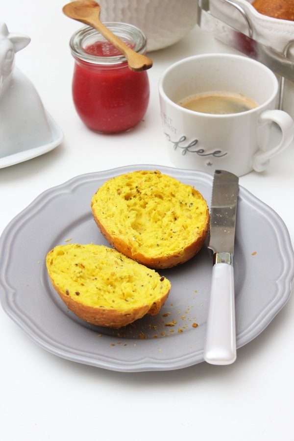 Low Carb-Kurkuma Eiweißbrötchen Rezept – Einfach und Superlecker