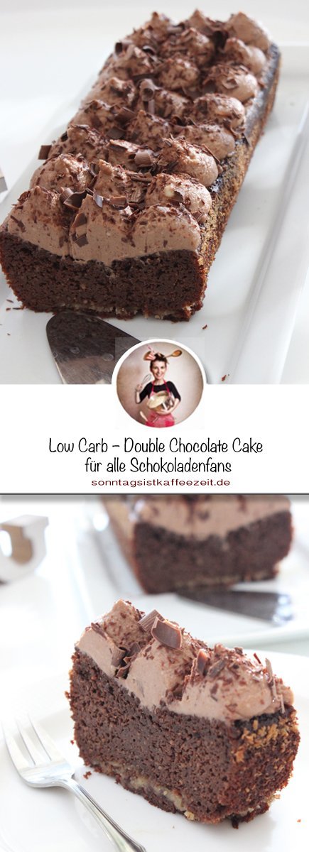 Low Carb - Double Chocolate Cake