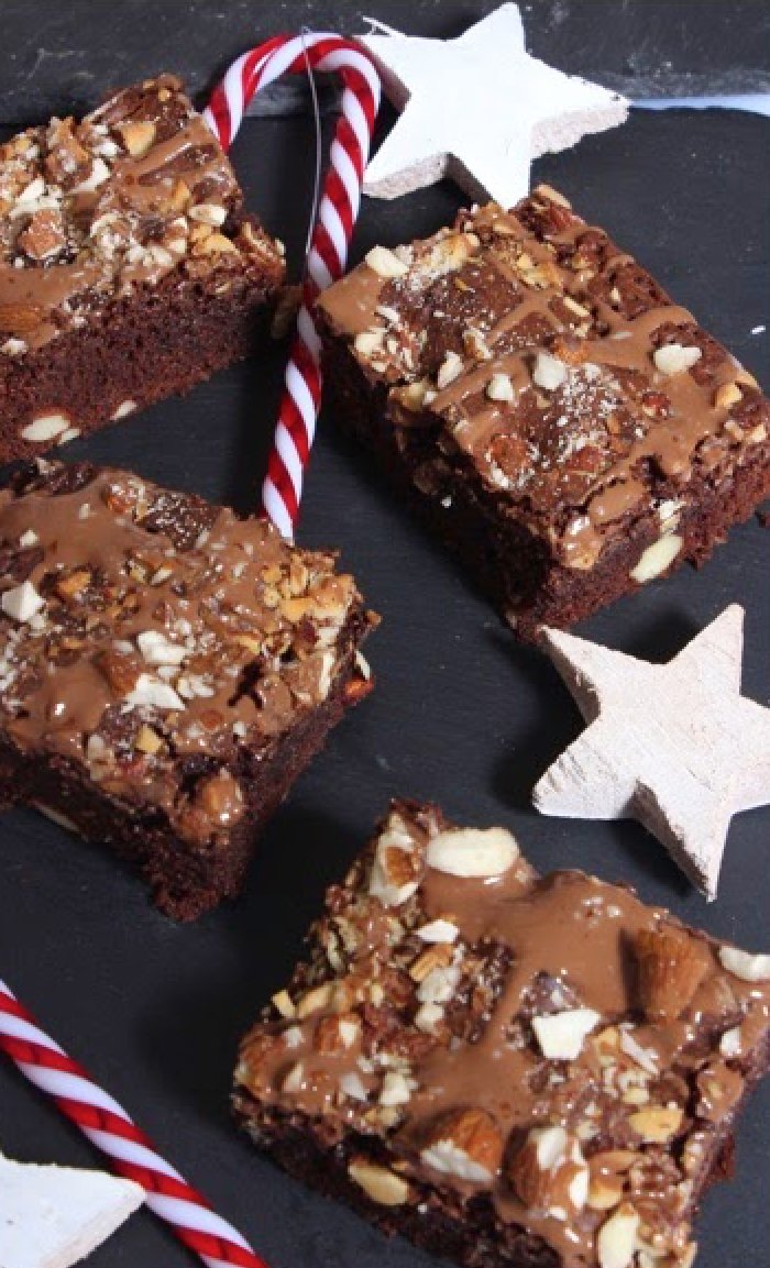 Mandel-Brownies Rezept - So himmlisch lecker