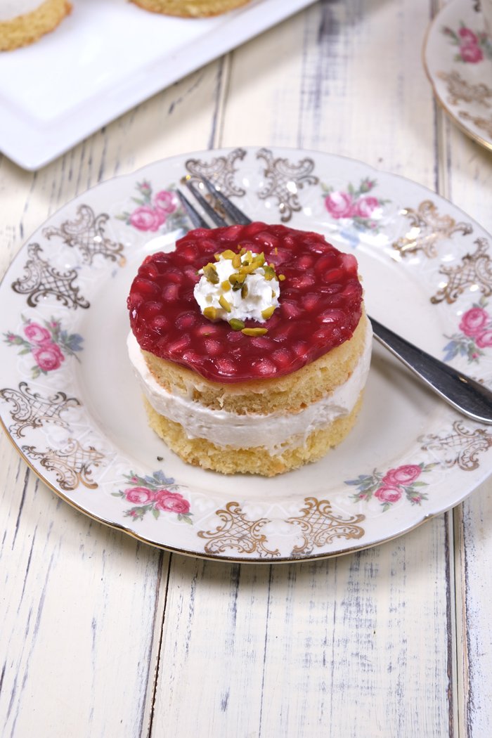 IMG Mascarpone Granatapfel Törtchen 5
