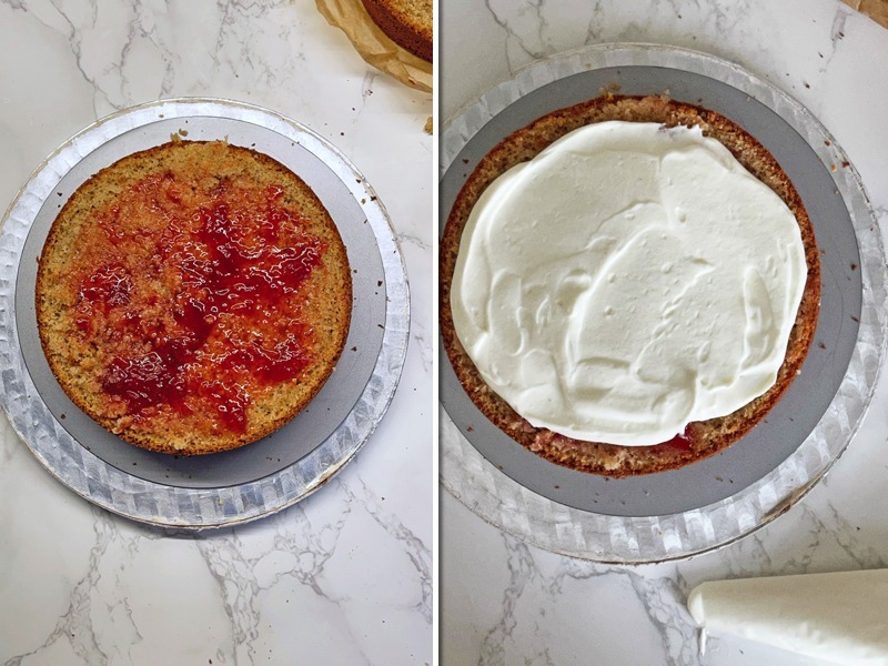 Schwedische Midsommar Torte mit Erdbeeren Schwedische Erdbeertorte