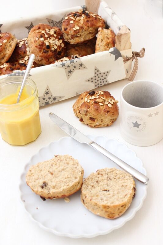 Müslibrötchen mit Früchte Müsli 4