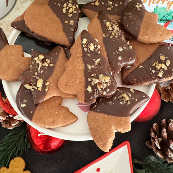 Zartschmelzendes Nougat-Plätzchen Rezept zum Vernaschen